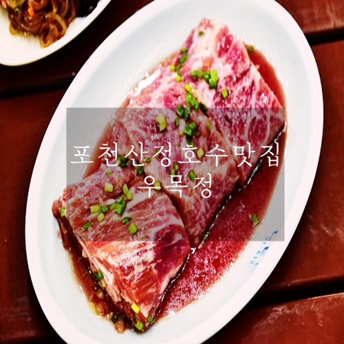  포천 맛집 산정호수 맛집 이동갈비는 우목정