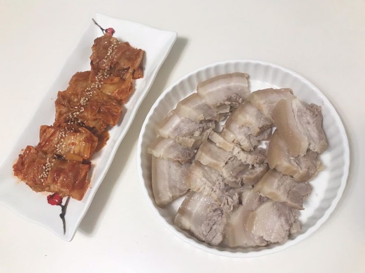  초간단 돼지고기 수육