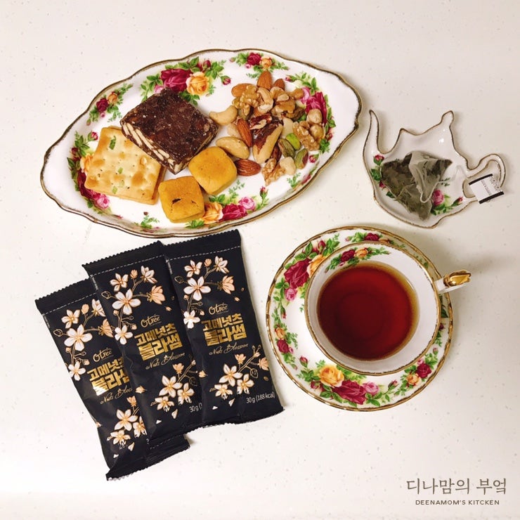 오트리 고메넛츠블라썸 프리미엄 견과류 건강간식
