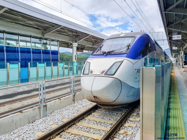  KTX 산천 타고 상봉역으로 돌아가다.