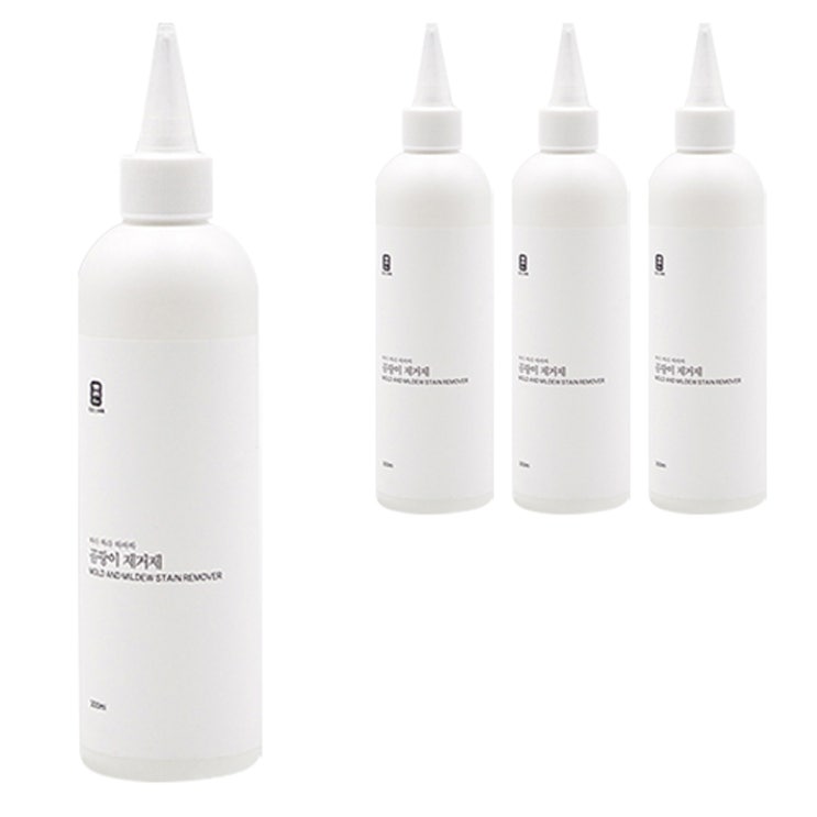  생활공작소 곰팡이제거제, 300ml, 4개입