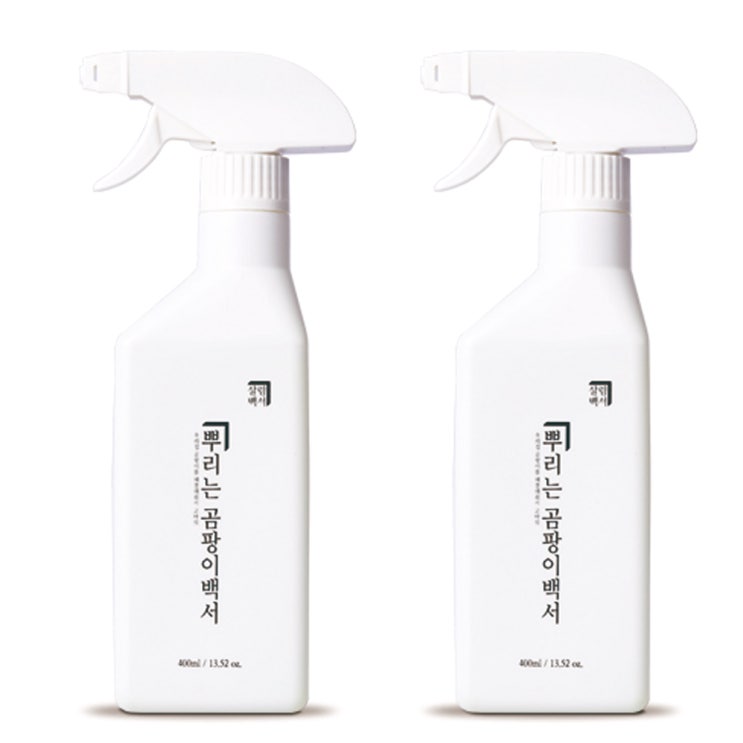  살림백서 뿌리는 곰팡이제거제, 400ml, 2개
