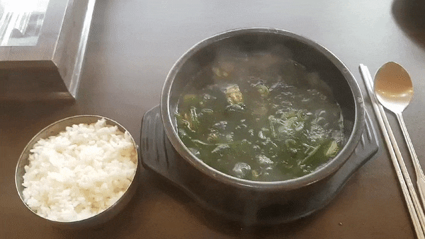  증평 - 굴천지, 매생이굴국밥