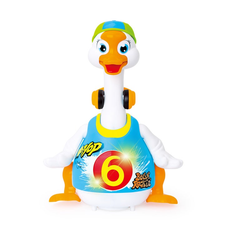  홀라 스윙구스 작동 동물인형, 28cm, 블루
