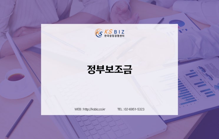  정부보조금으로 자금 마련하는 방법?!