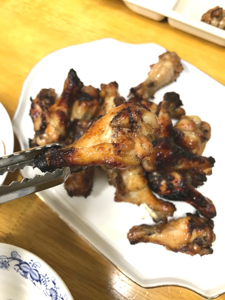 [아내의 요리]  에어프라이어 코스트코 닭봉구이