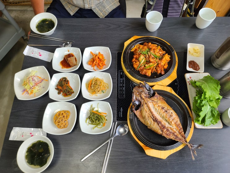  삼막사맛집 만석한식당 고등어구이정식
