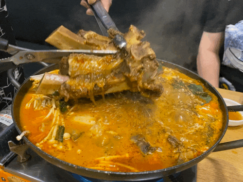  [신중동역 맛집] 숙이국밥에서 소갈비곱창전골,볶음밥 먹은후기