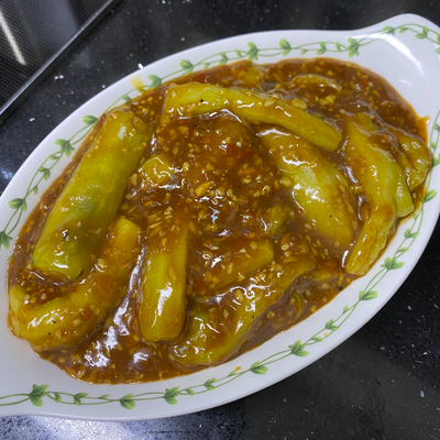 중국 가정식 반찬 : 양념 가지볶음(鱼香茄子/위샹치에즈) - 가지덮밥 만들기!