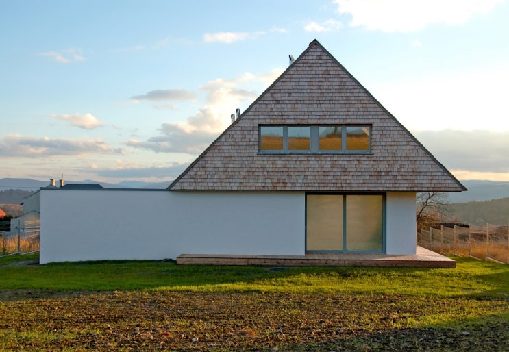 사각형 삼각형 조합 세모 네모 하우스 미니멀 농가주택 짓기