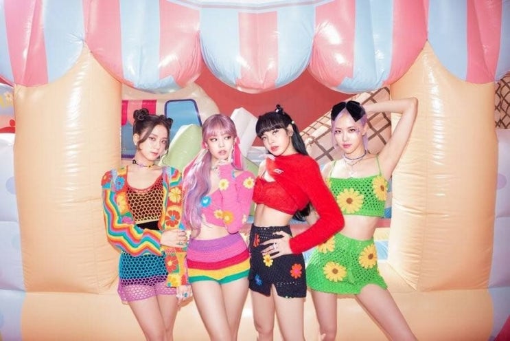  블랙핑크 Ice Cream 뮤직비디오 비하인드 컷