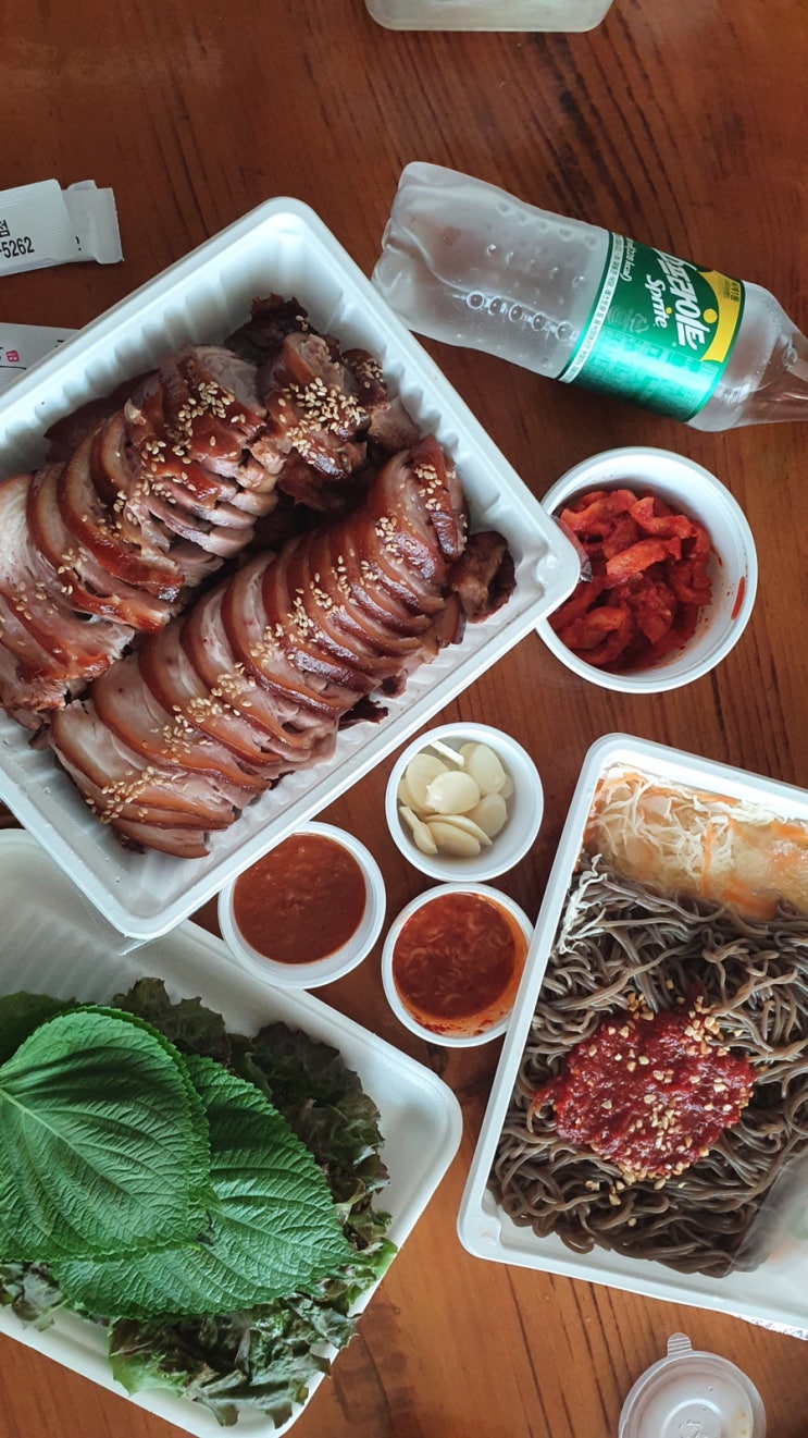  군포맛집 ] 부드러운 군포족발 "백년족발 당동점":: 집콕 군포족발 포장 맛집