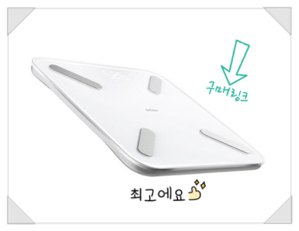 스마트한 체중관리! 앳플리 인바디 체중계