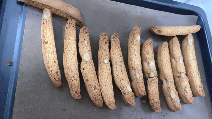  5분만에 반죽하는 비스코티