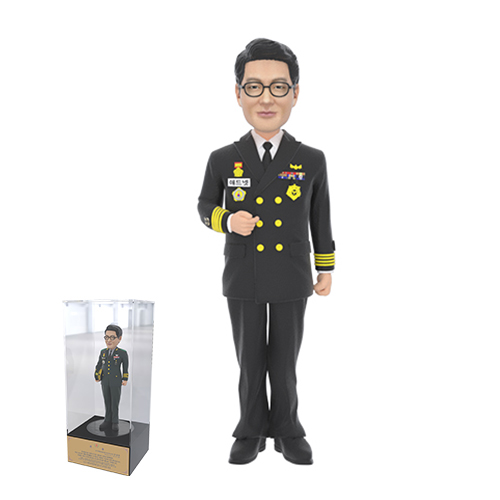  쓰리디 프린터로 만든 퇴직 선물/퇴임 선물/승진 선물/전임 선물 군인 피규어 제작 . 애드넷