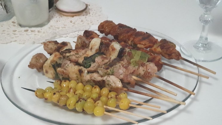  수내동 술집, 수숯불직화꼬치구이 / 닭꼬치, 은행꼬치