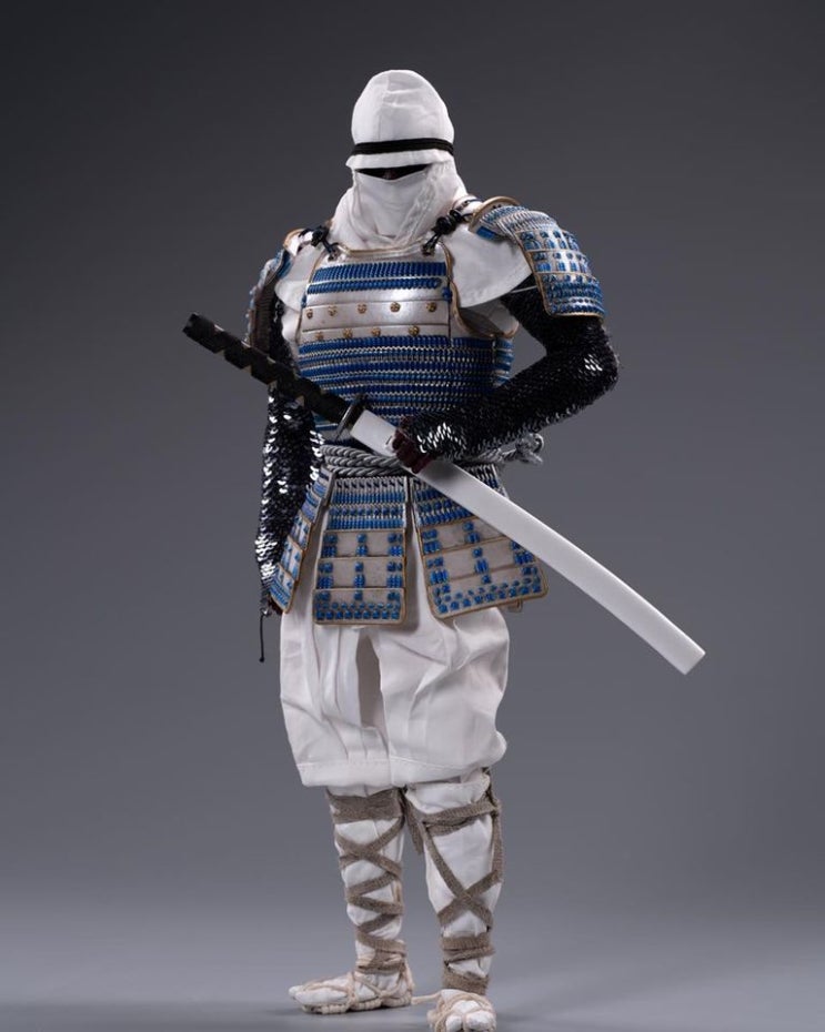  [프리뷰] 『Toys Dao』 1/6 White Ninja (화이트 닌자 사무라이)