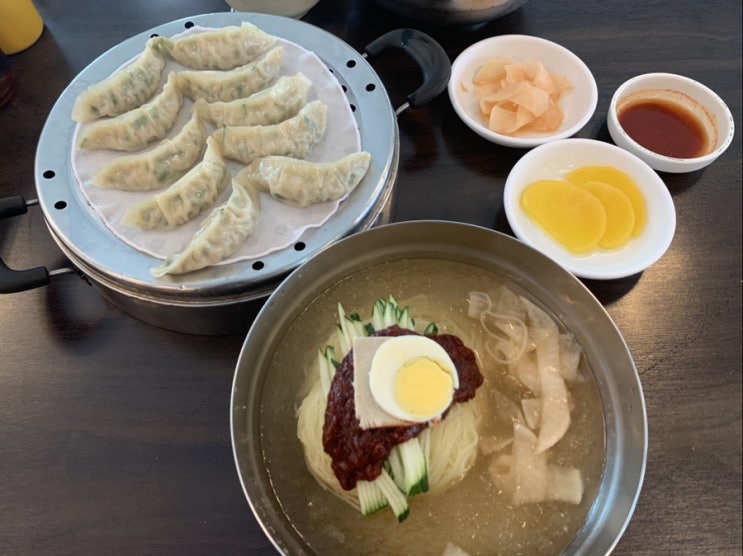  울산 삼산 밀면맛집, SK충전소 앞에서 이전한 밀면전문점