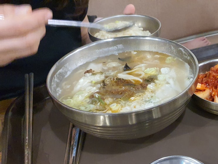  천안 신부동 강남교자 칼국수와 건강 [신세계백화점]