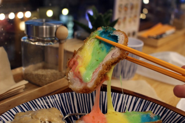 영등포구청역 오유미당 오색빛깔 오지개돈카츠의 돈까스 맛집