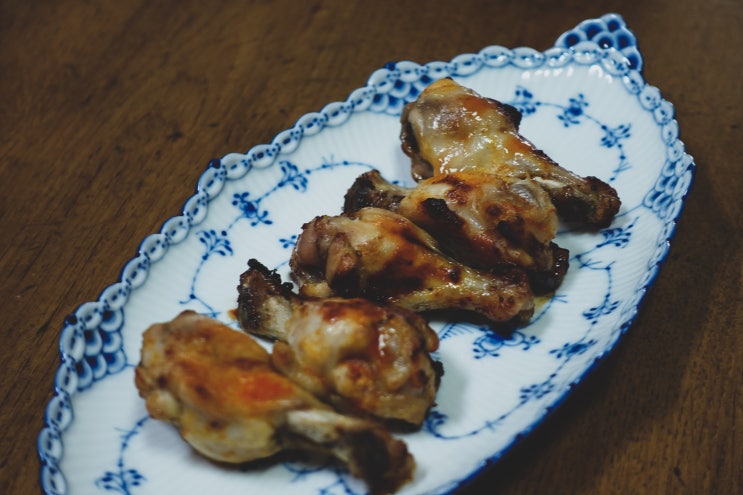  에어프라이어 닭봉구이 레시피, 핫소스 이용 키토제닉 간식으로 만들기 아주 쉽네요!