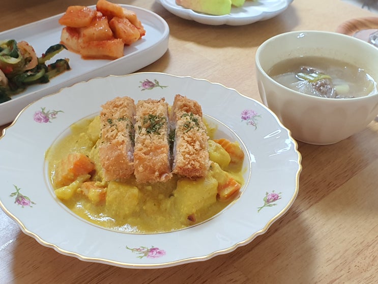  [신혼부부의 요리] 영양가 있고 맛있는 채소 카레 한 그릇, 쉽고 간단하게 만드는 법