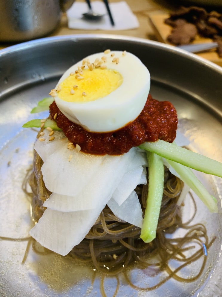  건대 화양동 육쌈냉면 맛집 숯불존맛 가격 양 좋아요