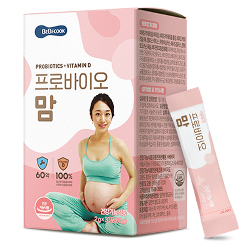 베베쿡 프로바이오 맘 유산균, 2g, 30개입