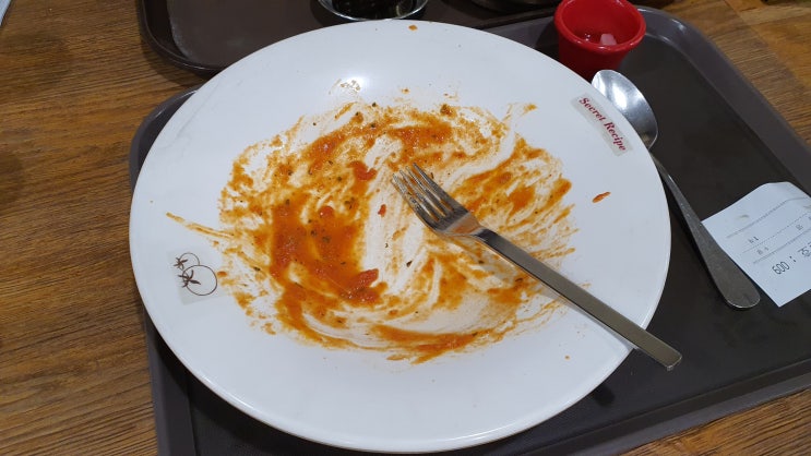 시크릿레시피 [야우리] 푸드코트 파스타 : 현 시점의 건강상 잇점