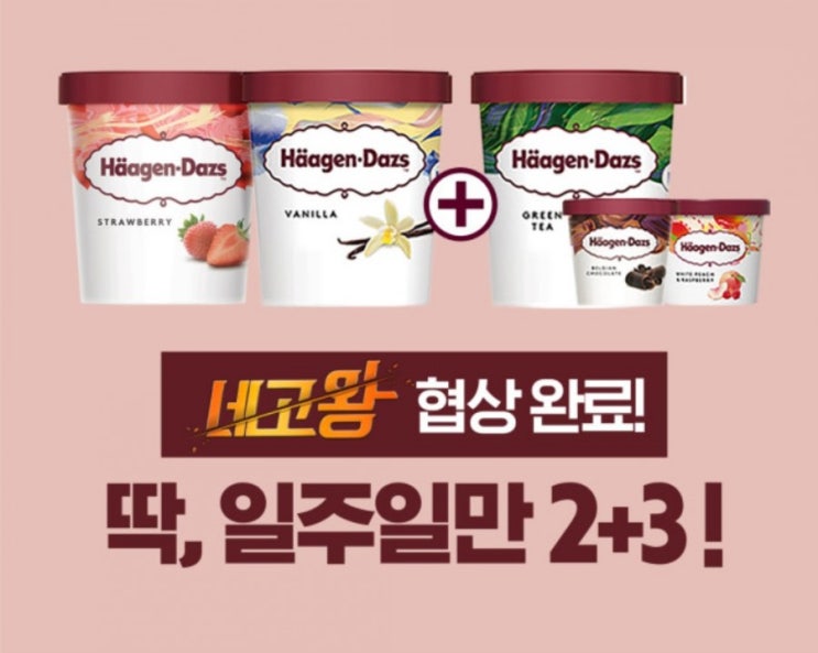  황광희 네고왕 하겐다즈 주문해봤습니다.