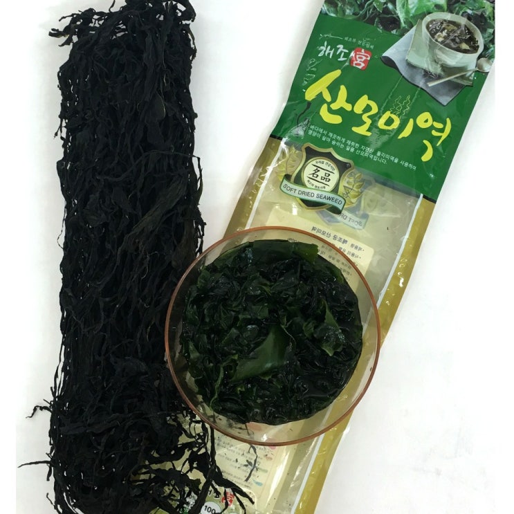  자연산 100% 완도산 산모미역 100g 100g+100g 500g 1kg, 1개