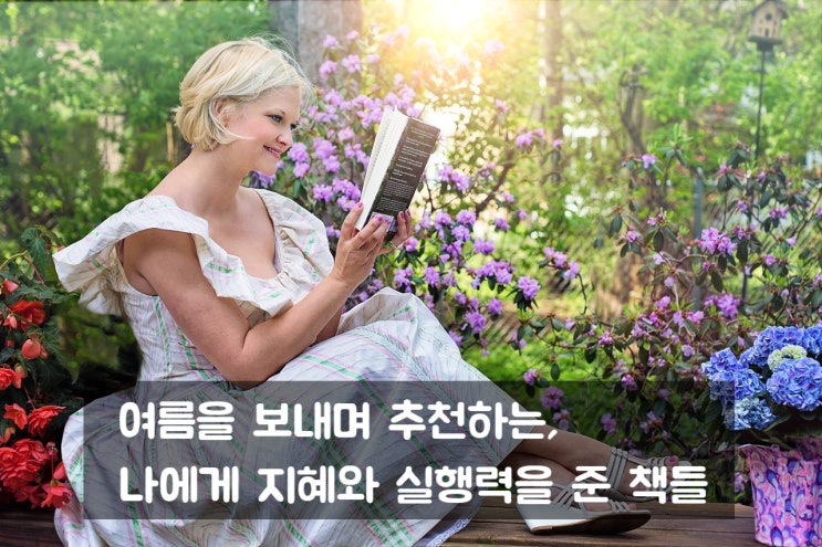  여름을 보내며 추천하는, 나에게 지혜와 실행력을 준 책들