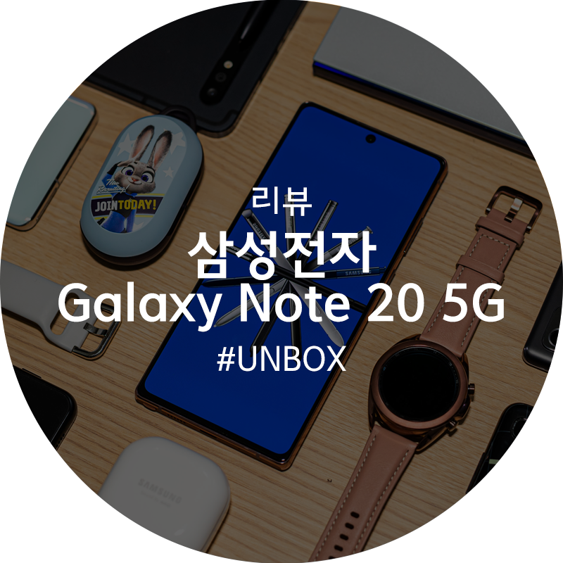불쾌함과 즐거움 그 사이 어딘가, 삼성 갤럭시 노트 20 5G (SM-N981N) 리뷰