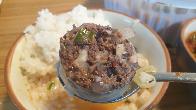  대전 부사동 맛집 농민순대  호불호 확실한 국밥
