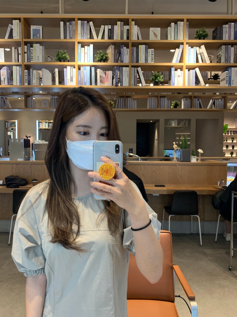 준오헤어 롯데몰수지점 지원원장 - 볼륨매직 + 뿌리펌 후기