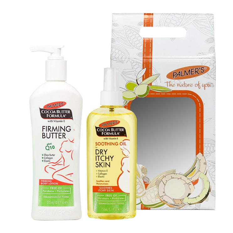  파머스 임산부 2종 선물세트 산후관리 로션 315ml + 이치스킨 오일 150ml, 1세트
