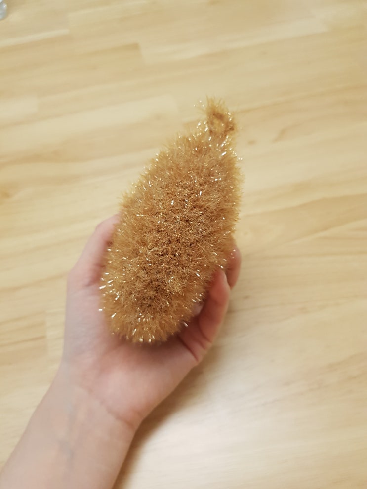  코바늘 호빵수세미 뜨기 (2, 뒷면 뜨기)