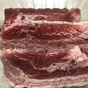 바를정육 벌집삼겹살, 에어프라이어로 구워보기