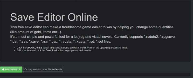 [도구] 플래시 세이브 에디터 온라인 (Save Editor Online) sol 확장자 파일 내용변경 : 네이버 블로그