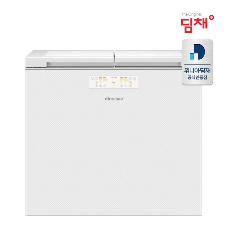  딤채 [포토리뷰글라스락3.7L증정] 뚜껑형 김치냉장고 221리터 EDL22CFWOWS