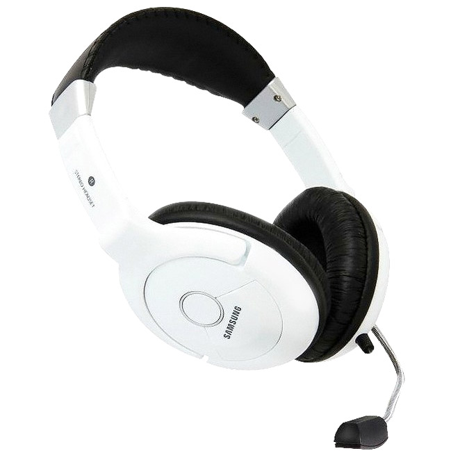  삼성전자 SHS-100V NEW 뮤트 헤드셋, SHS-100V NEW 화이트, 화이트