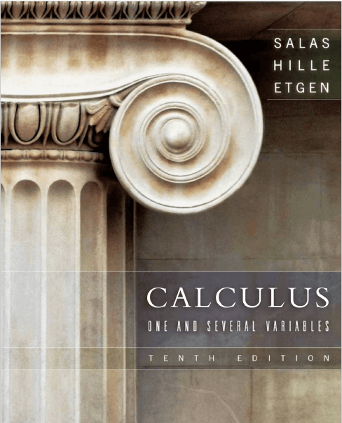 미적분학(calculus) 10판 솔루션(저자: Salas, Hille, Etgen/ 출판사: Wiley International Edition)