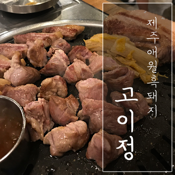[제주도 애월 / 흑돼지 맛집] "고이정" - 늦은 시간에도 식사 가능!