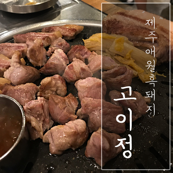  [제주도 애월 / 흑돼지 맛집] "고이정" - 늦은 시간에도 식사 가능!