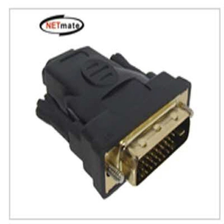  [AIZ_0405460] (K)HDMI to DVI 젠더 컴퓨터부품 HDMI PC용품 HDMI젠더 컴퓨터주변기기, 단일상품