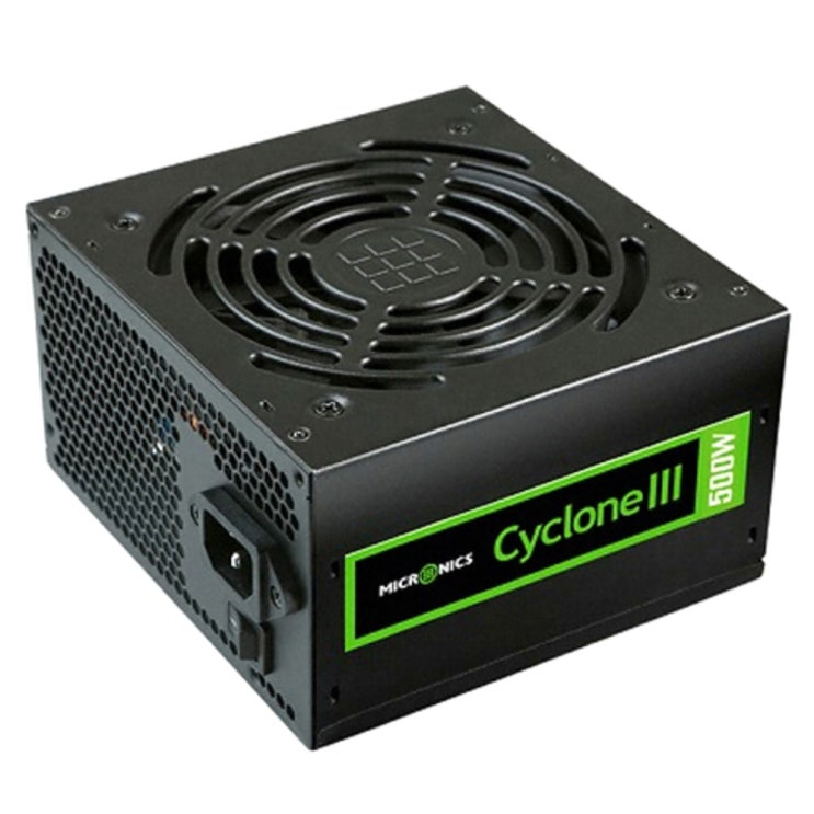  마이크로닉스 Cyclone 3 500W After Cooling PC부품, 단일 상품