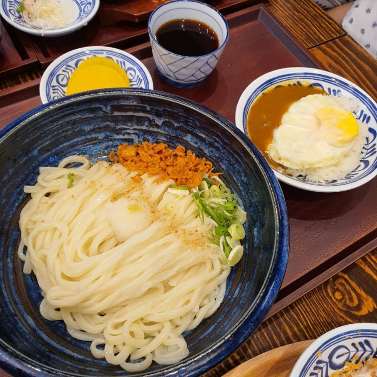  부산 센텀 우동 최강달인 미식가의 우동 돈카츠 일식 맛집 붓가케우동 면발 최고네요