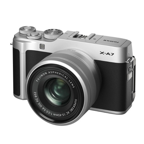 후지필름 X-A7 XC15-45mm Kit 미러리스카메라, X-A7(Silver)