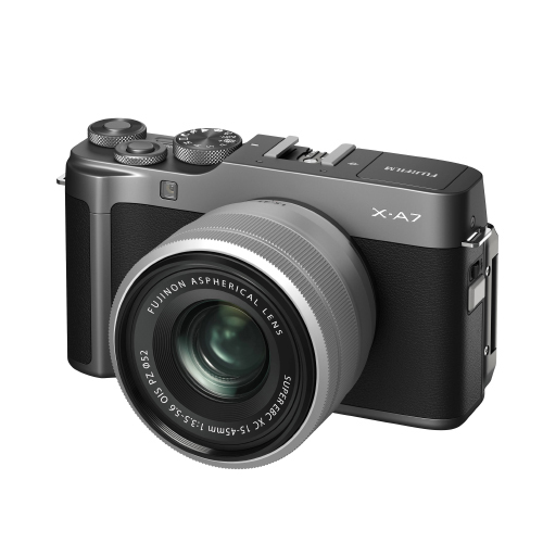 후지필름 X-A7 XC15-45mm Kit 미러리스카메라, X-A7(Dark Silver)