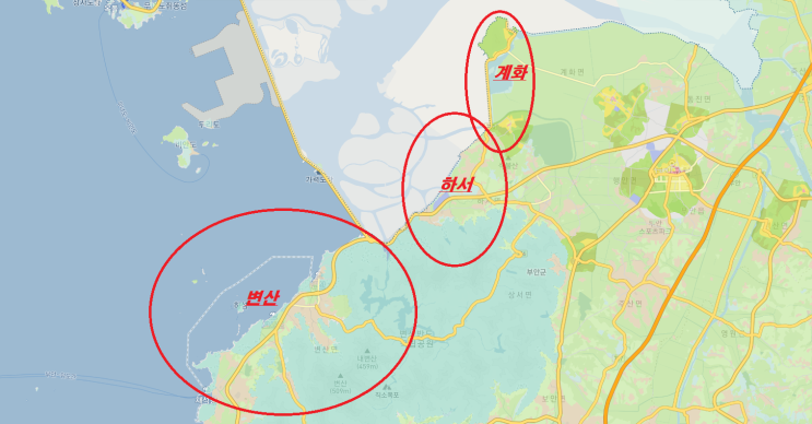  새만금 부안토지매매 여기에 집중하라 BIG3!!